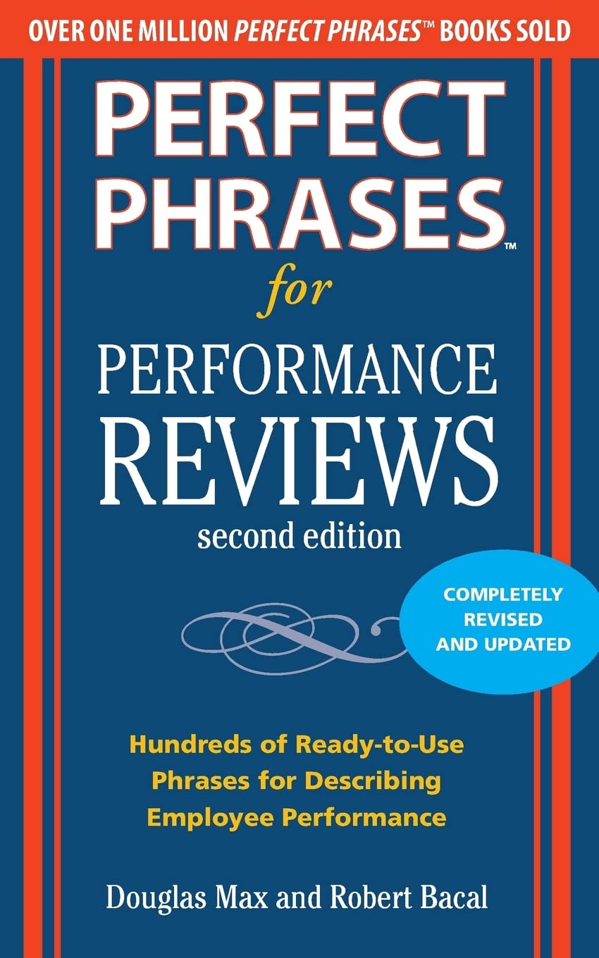 Book Review Perfect Phrases for Performance Reviews Guide